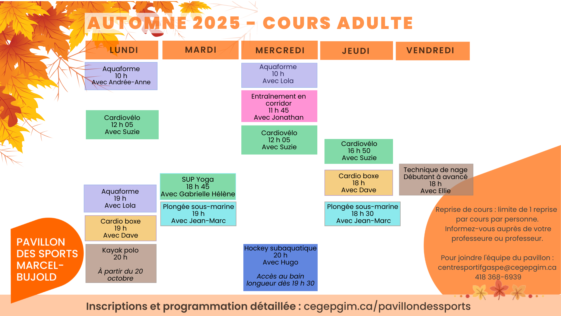 Automne 2025 adulte 25 08 2025 28da8