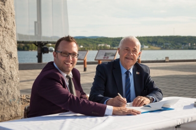 La Ville de Gaspé et la Ville de Saint-Malo officialisent leur jumelage!
