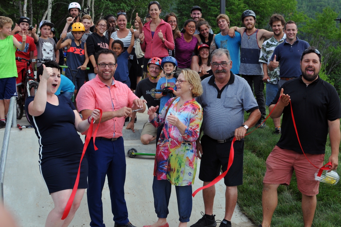 La Ville de Gaspé inaugure officiellement son skatepark!