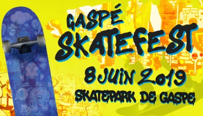 LA VILLE DE GASPÉ ORGANISE UN PREMIER SKATEFEST!