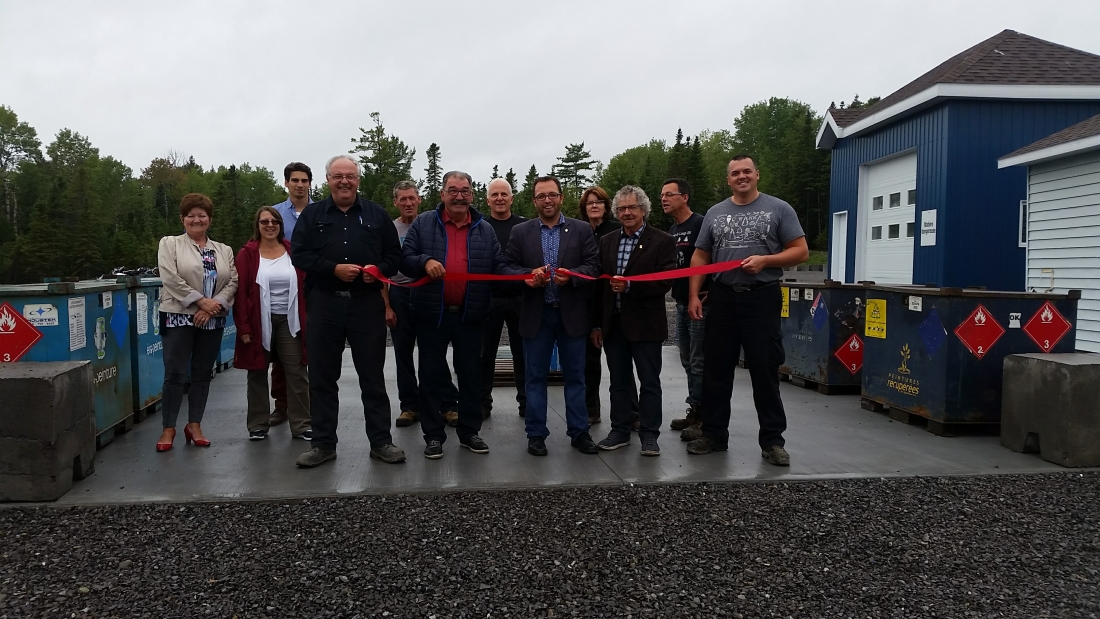 La Ville de Gaspé inaugure son écocentre!