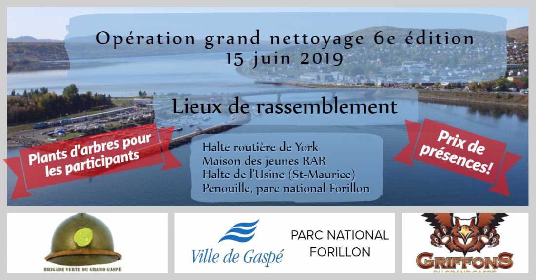 OPÉRATION GRAND NETTOYAGE 2019 : UN RENDEZ-VOUS ANNUEL DE PLUS EN PLUS POPULAIRE!